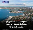 سقوط قیمت مسکن در استرالیا؛ سیدنی در صدر کاهش قیمت‌ها