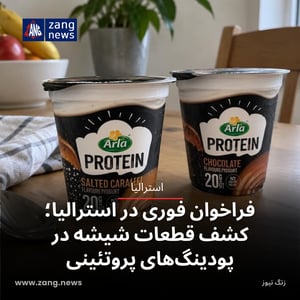 فراخوان فوری در استرالیا؛ کشف قطعات شیشه در پودینگ‌های پروتئینی