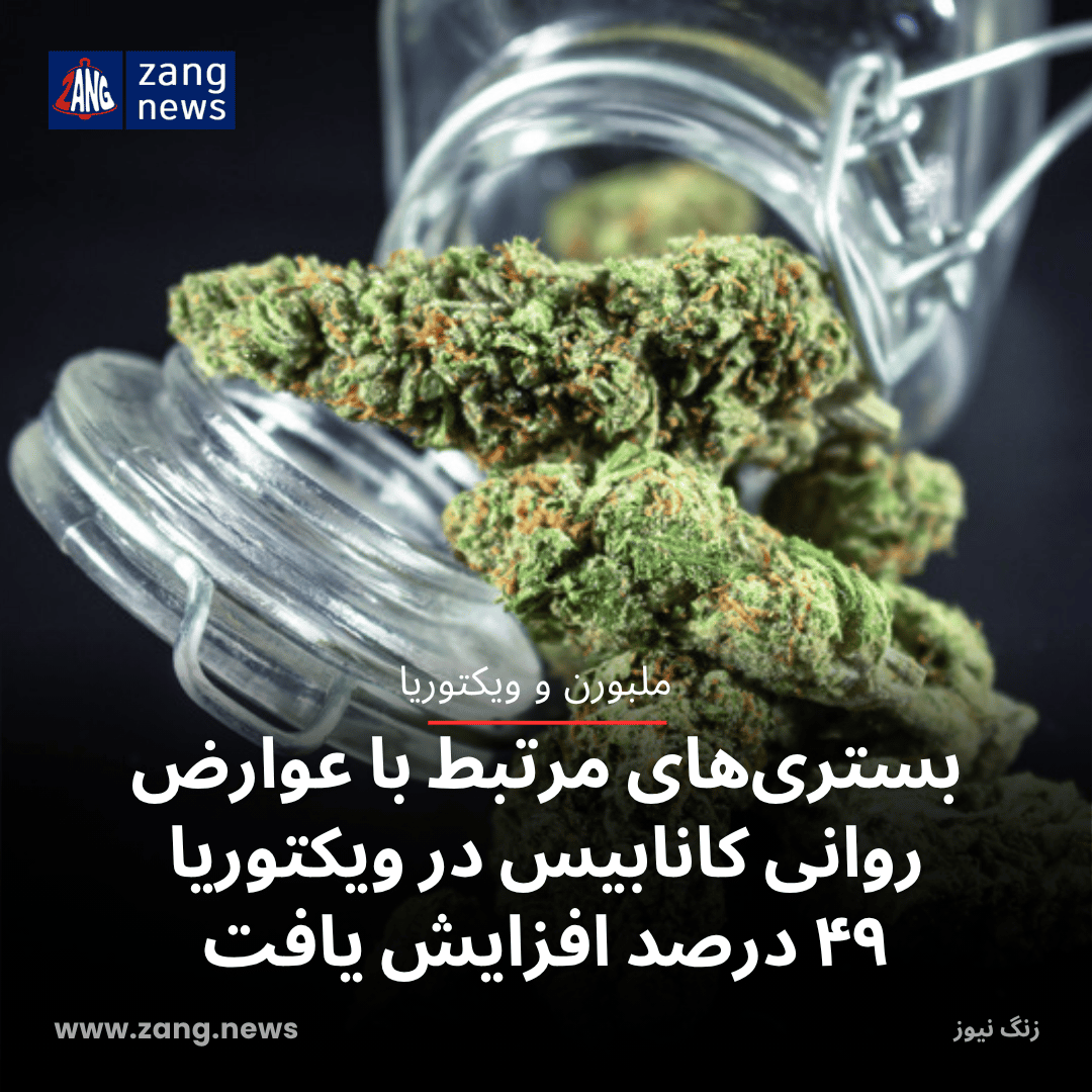 بستری‌های مرتبط با عوارض روانی کانابیس در ویکتوریا ۴۹ درصد افزایش یافت