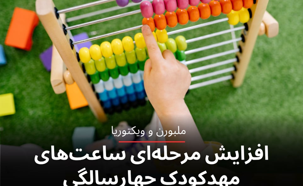 افزایش مرحله‌ای ساعت‌های مهدکودک چهارسالگی در ویکتوریا
