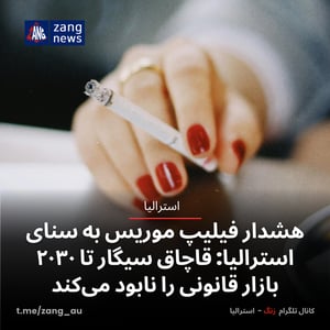 هشدار فیلیپ موریس به سنای استرالیا: قاچاق سیگار تا ۲۰۳۰ بازار قانونی را نابود می‌کند