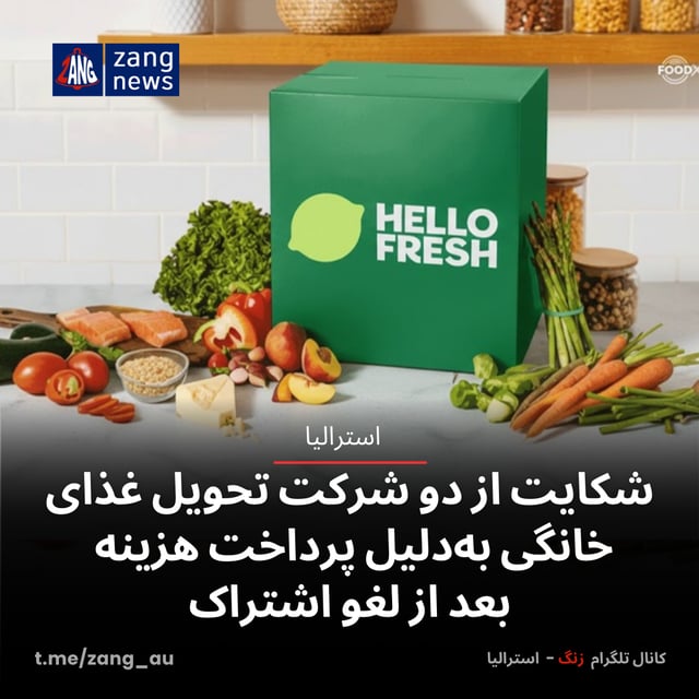 شکایت از دو شرکت‌ تحویل غذای خانگی به‌دلیل پرداخت هزینه بعد از لغو اشتراک