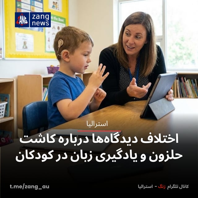 اختلاف دیدگاه‌ها درباره کاشت حلزون و یادگیری زبان در کودکان