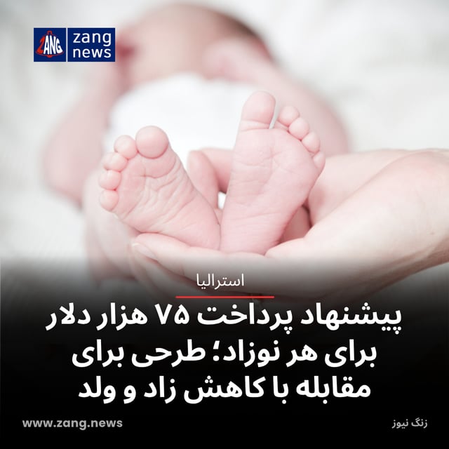پیشنهاد پرداخت ۷۵ هزار دلار برای هر نوزاد؛ طرحی برای مقابله با کاهش زاد و ولد