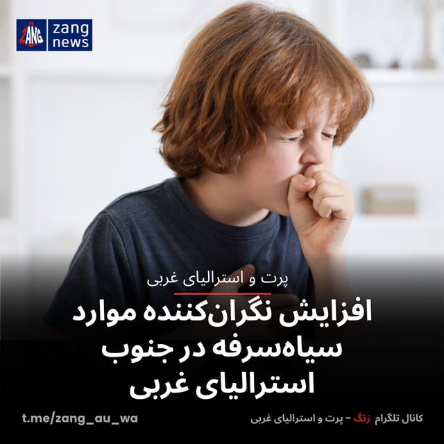 افزایش نگران‌کننده موارد سیاه‌سرفه در جنوب استرالیای غربی