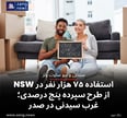 استفاده ۷۵ هزار نفر در NSW از طرح سپرده پنج درصدی؛ غرب سیدنی در صدر