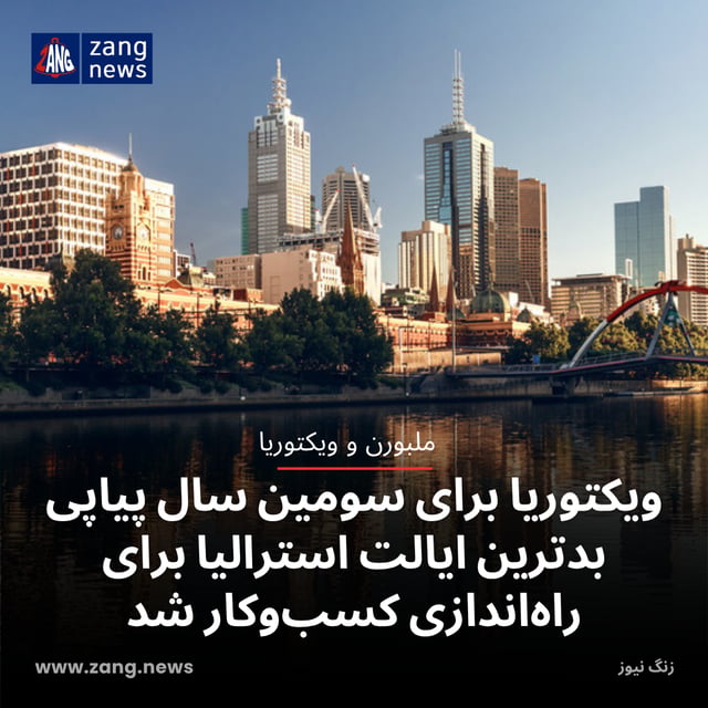 ویکتوریا برای سومین سال پیاپی بدترین ایالت استرالیا برای راه‌اندازی کسب‌وکار شد