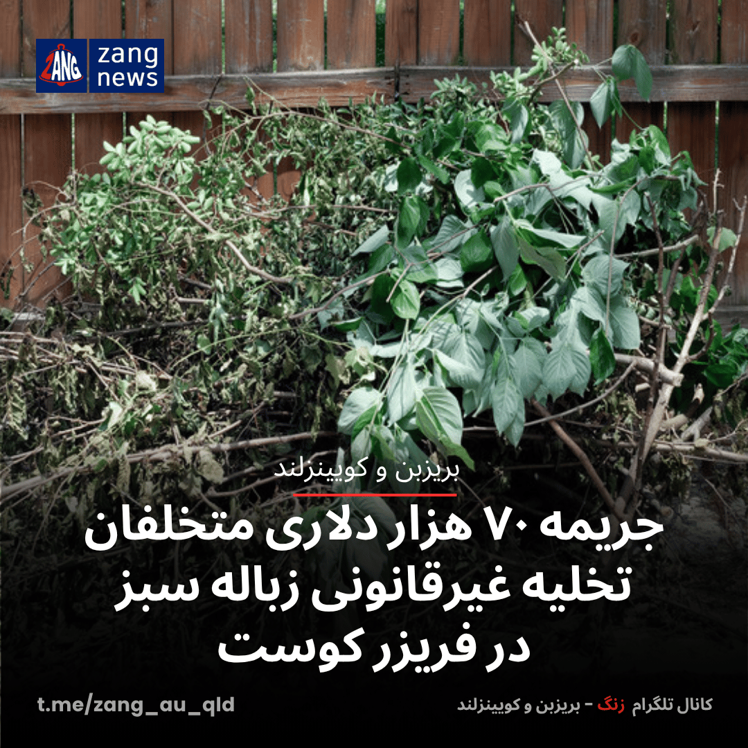 جریمه ۷۰ هزار دلاری متخلفان تخلیه غیرقانونی زباله سبز در فریزر کوست