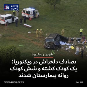 تصادف دلخراش در ویکتوریا؛ یک کودک کشته و شش کودک روانه بیمارستان شدند