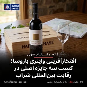 افتخارآفرینی واینری باروسا؛ کسب سه جایزه اصلی در رقابت بین‌المللی شراب