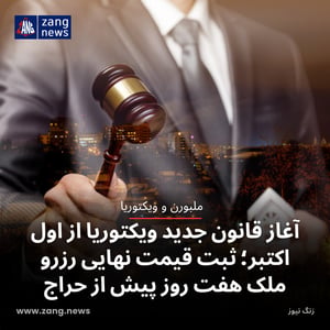 آغاز قانون جدید ویکتوریا از اول اکتبر؛ ثبت قیمت نهایی رزرو ملک هفت روز پیش از حراج