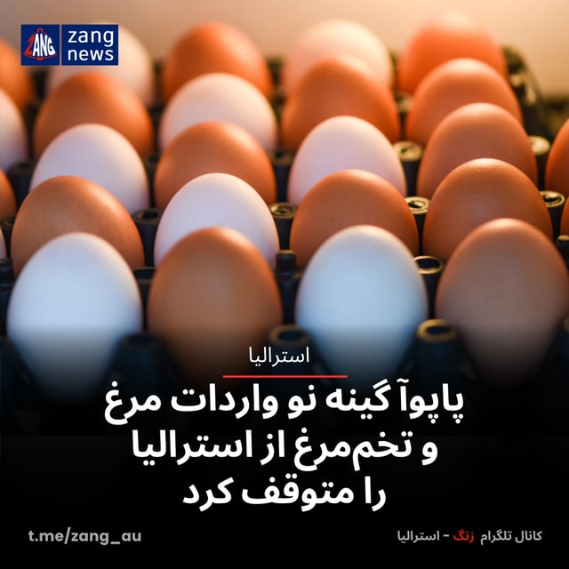 پاپوآ گینه نو واردات مرغ و تخم‌مرغ از استرالیا را متوقف کرد