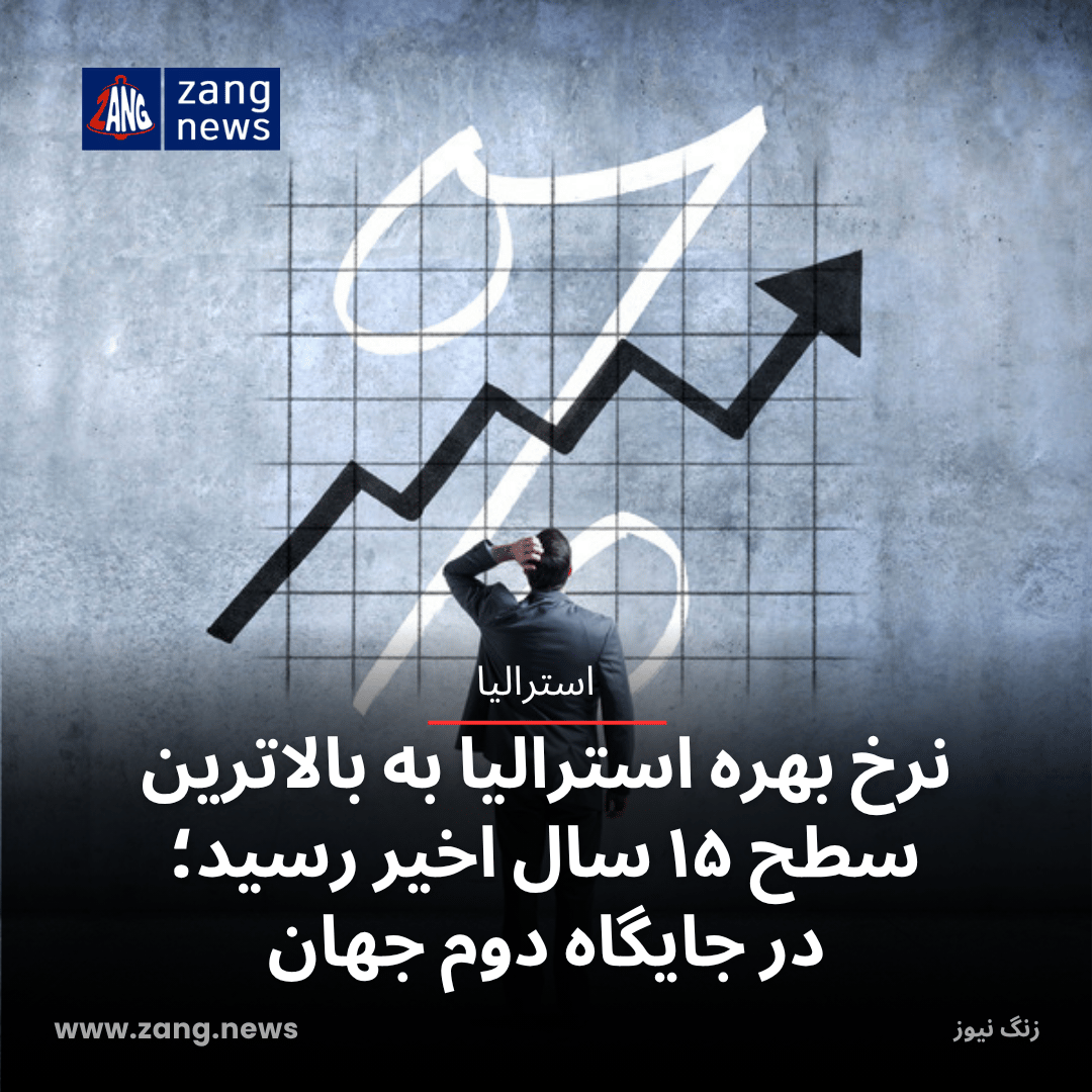 نرخ بهره استرالیا به بالاترین سطح ۱۵ سال اخیر رسید؛ در جایگاه دوم جهان