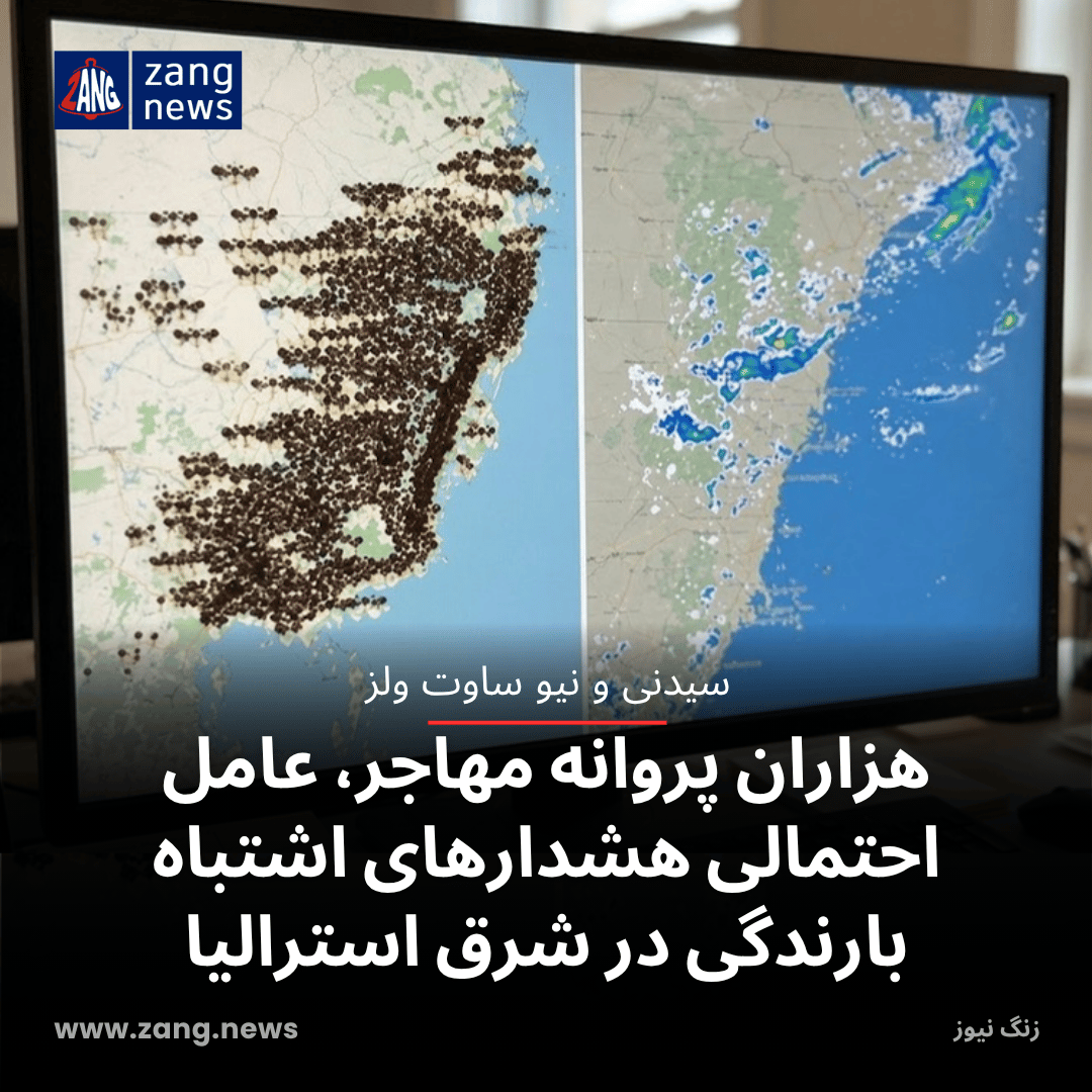 هزاران پروانه مهاجر، عامل احتمالی هشدارهای اشتباه بارندگی در شرق استرالیا