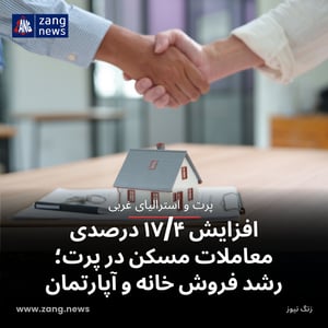 افزایش ۱۷/۴ درصدی معاملات مسکن در پرت؛ رشد فروش خانه و آپارتمان